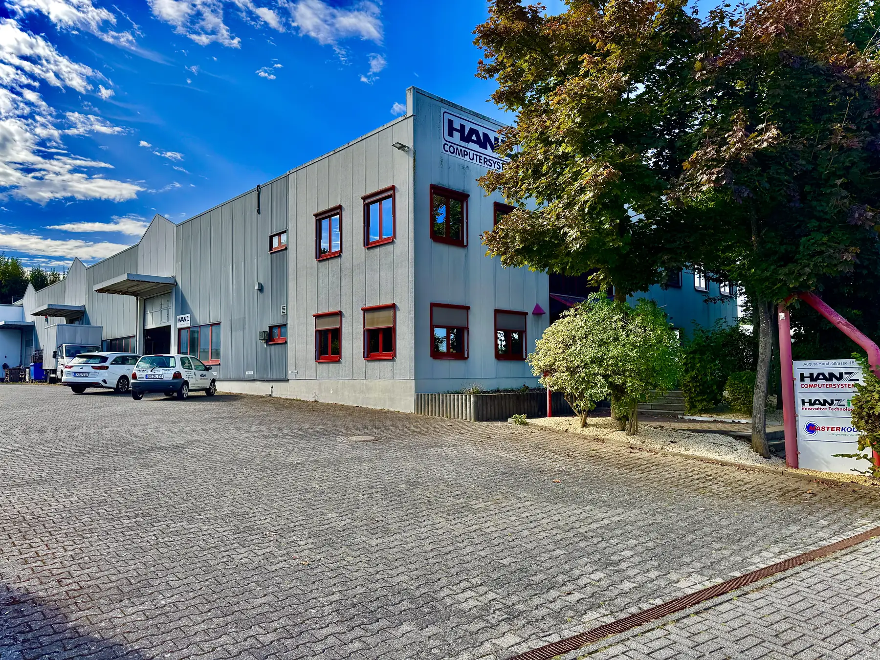 Firmensitz der HANZ GmbH in der August-Horch-Straße 18 in Diez