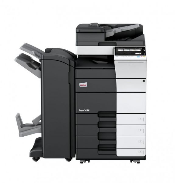 Develop ineo+458 Farbkopierer inkl. ADF, Unterschrank